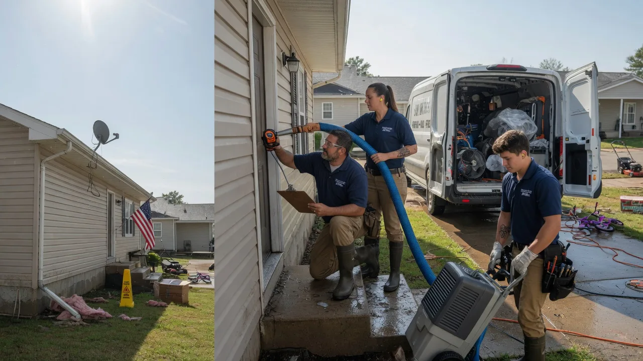 Ceiling Water Damage Restoration in Jamesville, VA near me